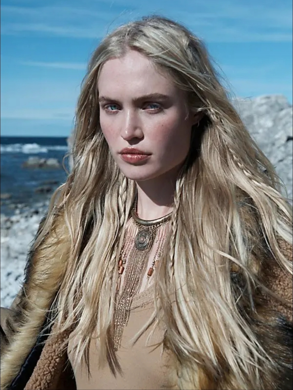 NWT Free People Bonnie Collar